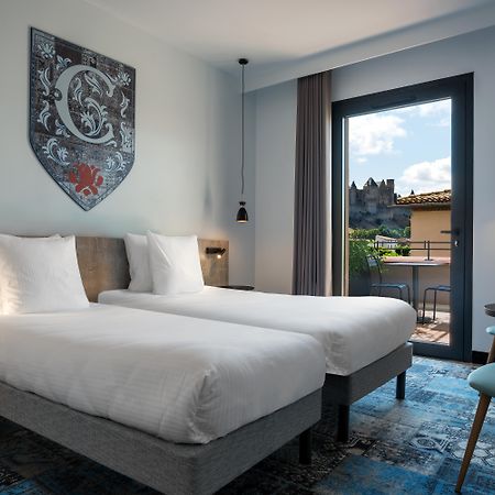 Sowell Hotels Les Chevaliers Carcassonne Bagian luar foto