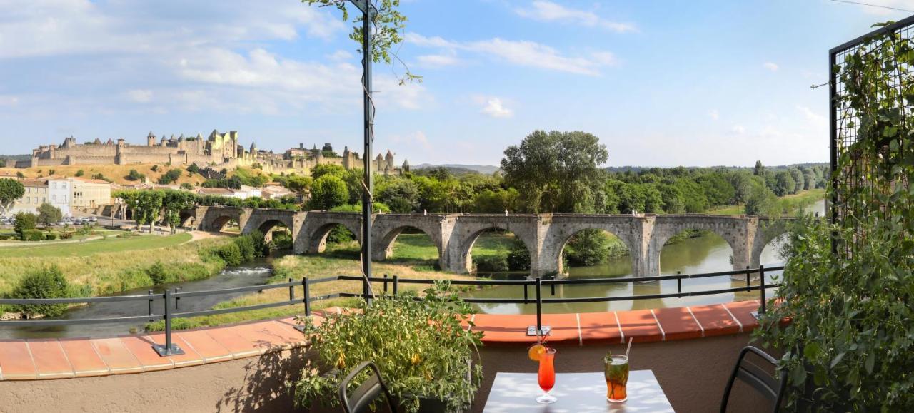 Sowell Hotels Les Chevaliers Carcassonne Bagian luar foto