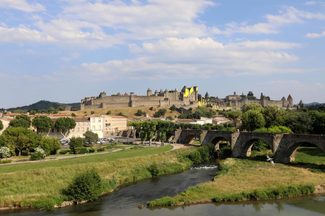 Sowell Hotels Les Chevaliers Carcassonne Bagian luar foto