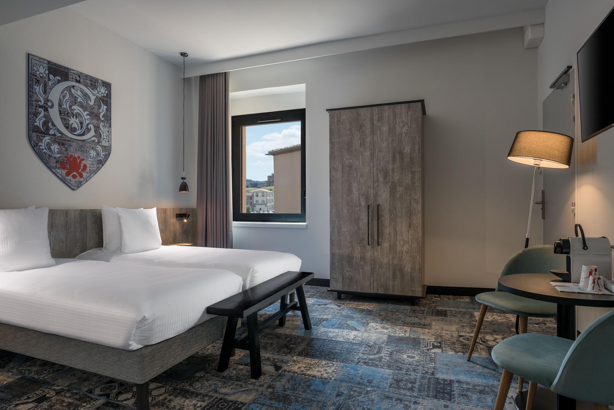 Sowell Hotels Les Chevaliers Carcassonne Bagian luar foto