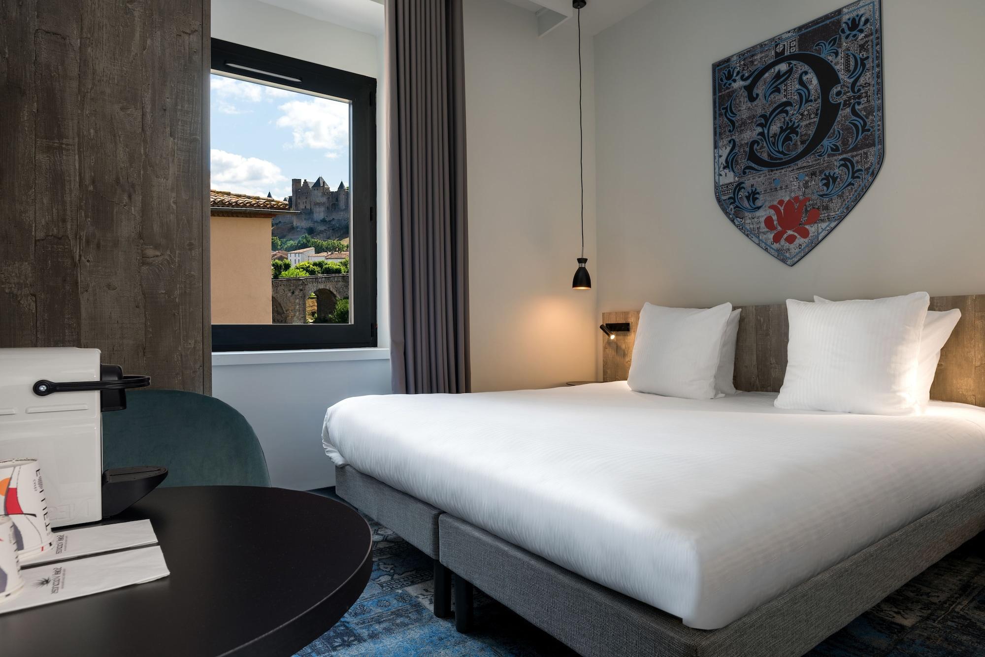 Sowell Hotels Les Chevaliers Carcassonne Bagian luar foto