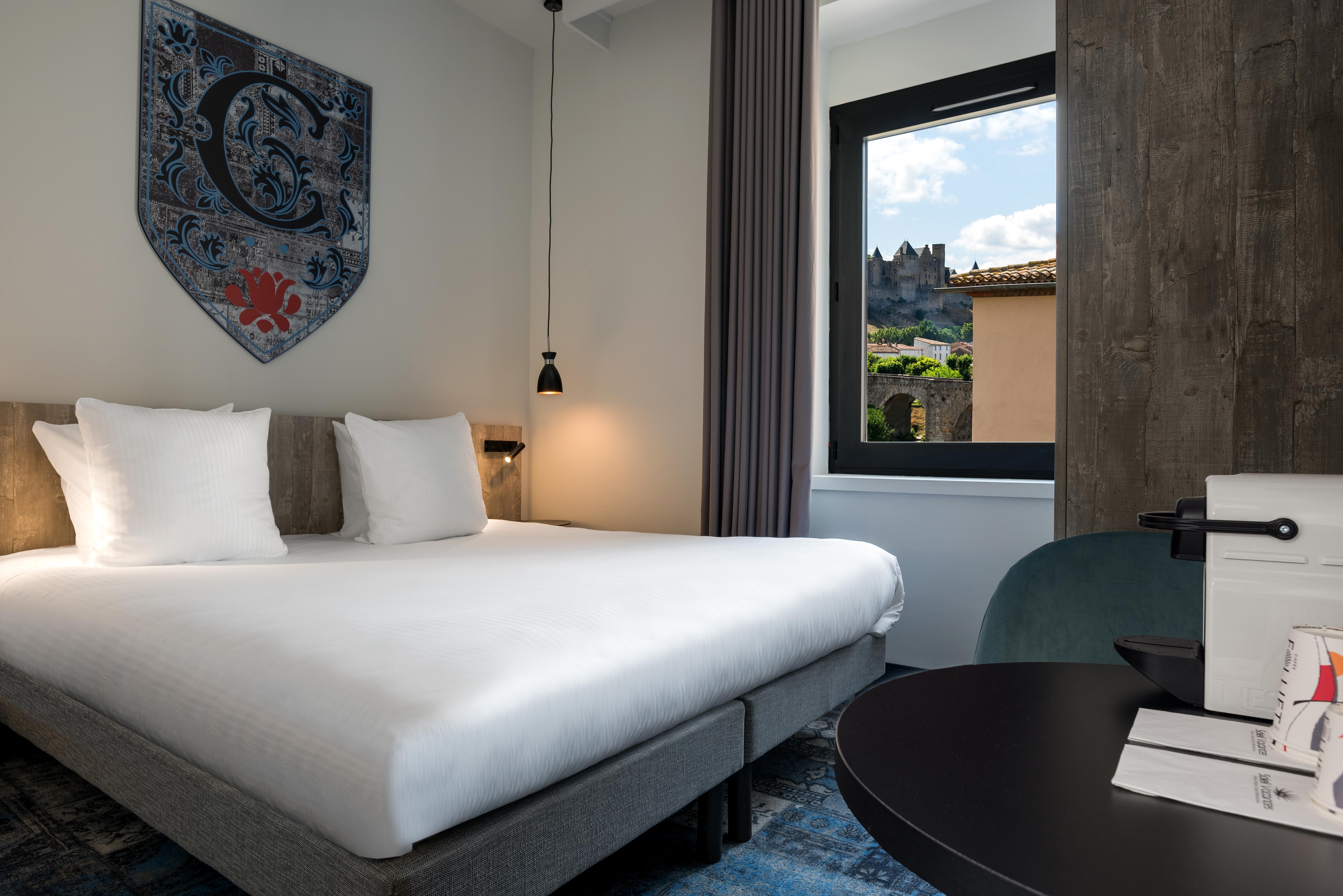 Sowell Hotels Les Chevaliers Carcassonne Bagian luar foto