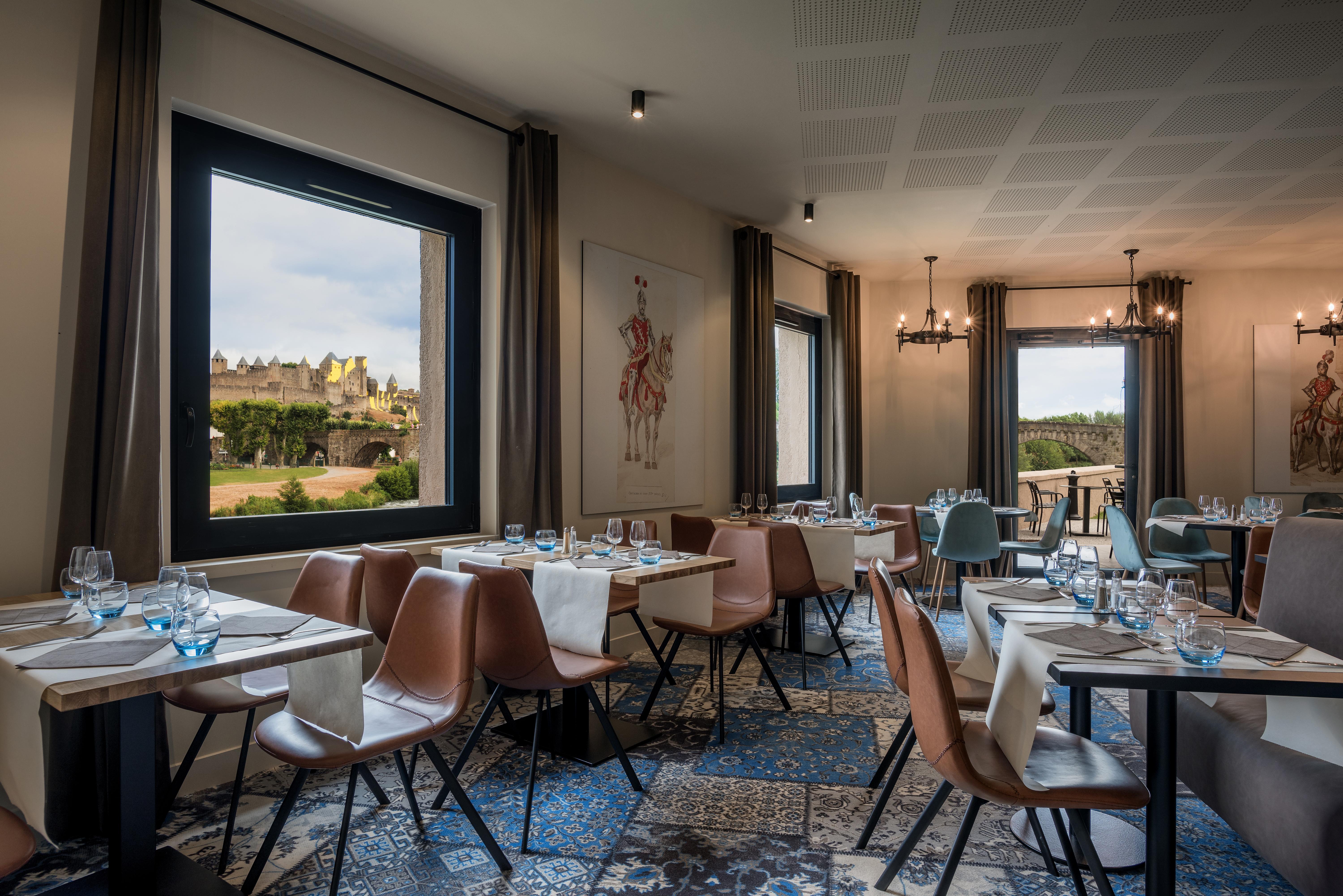 Sowell Hotels Les Chevaliers Carcassonne Bagian luar foto