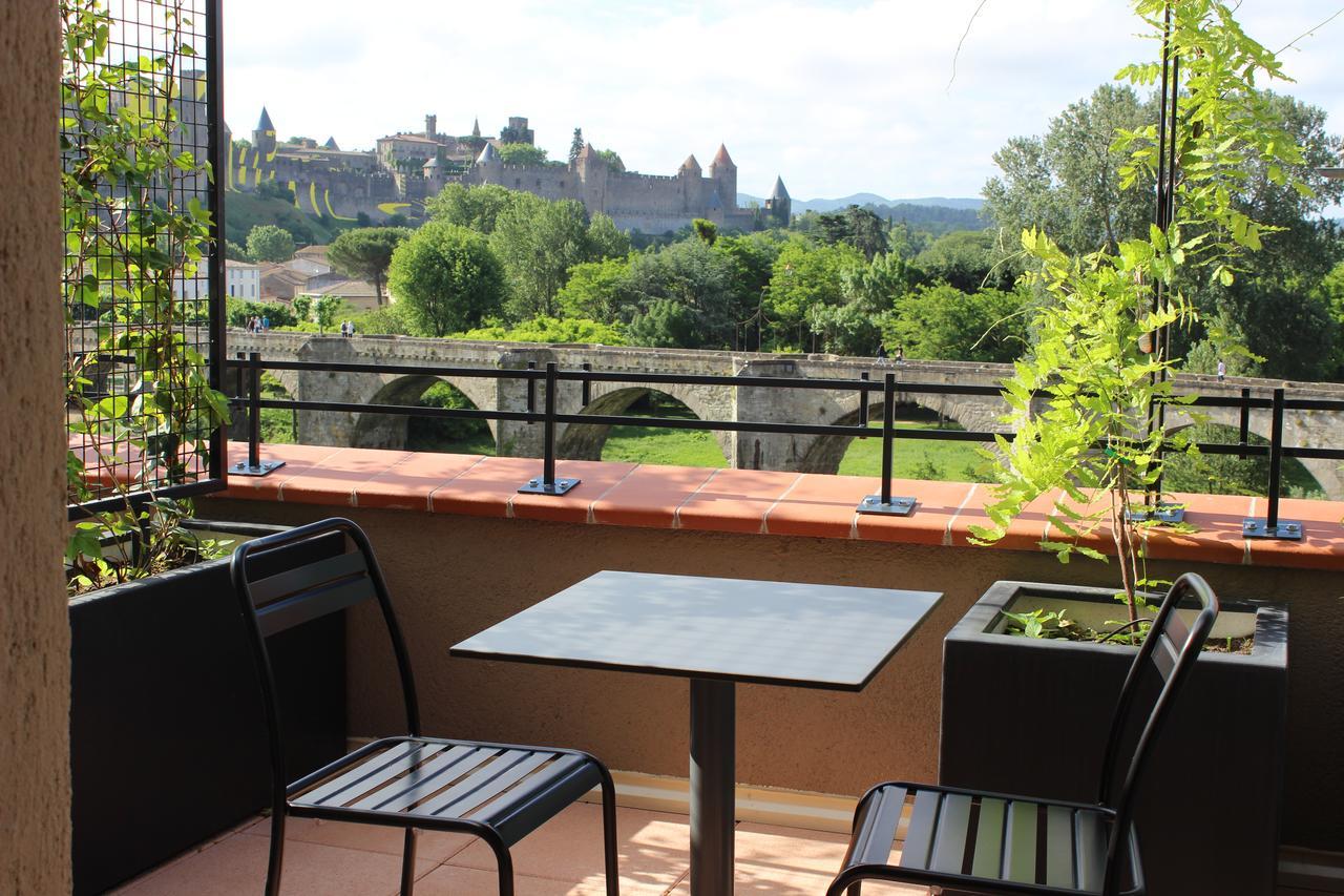 Sowell Hotels Les Chevaliers Carcassonne Bagian luar foto