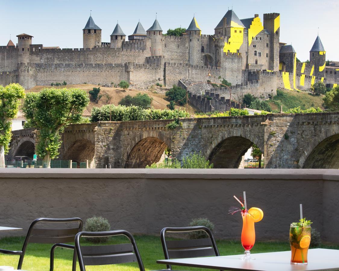 Sowell Hotels Les Chevaliers Carcassonne Bagian luar foto